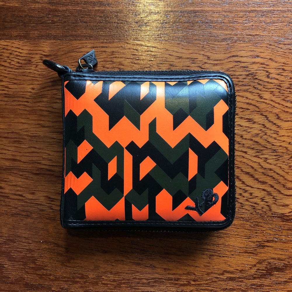 Y-3 WARNING CAMO WALLET